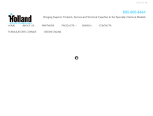 Tablet Screenshot of hollandchemicals.com